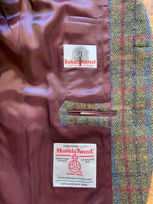 DF Harris Tweed Jacket 650