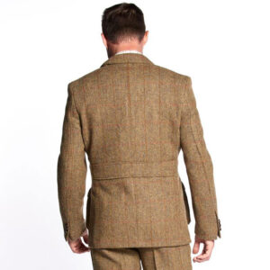 Harris Tweed Colbert, Callum Utility Jacket - Mustard