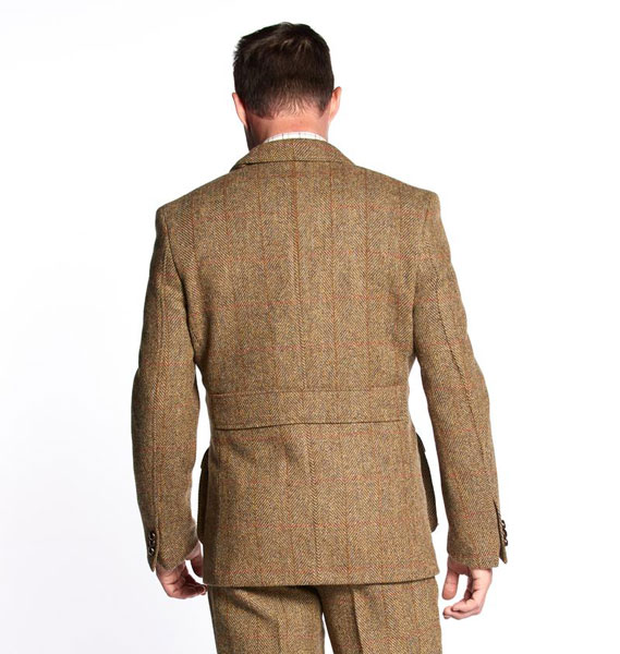 Harris Tweed Colbert, Callum Utility Jacket - Mustard