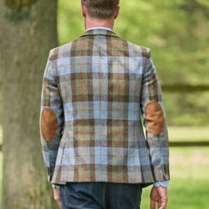 Harris Tweed Jacket "London" In Highland Check