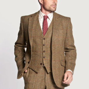 Harris Tweed Colbert, Patrick Jacket - Mustard