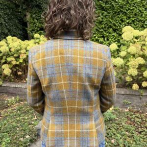 Harris Tweed Dames Blazer "LadiesClub" In Amber Check
