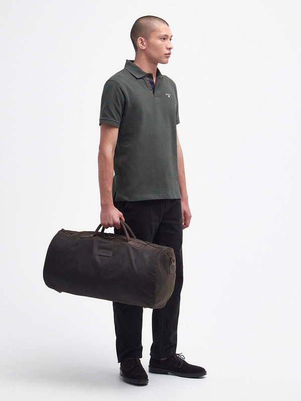 Barbour Wax Holdall Olive