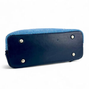 Harris Tweed Backpack In Sky Blue
