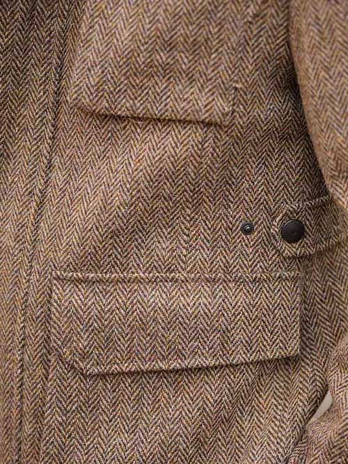 Harris Tweed jack "Stanford" In Country Herringbone