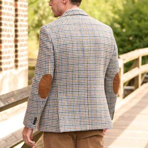 Harris Tweed Jacket "London" In Cream Cocktail