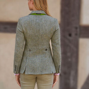 Harris Tweed Dames Jasje "Carola" In Multigreen