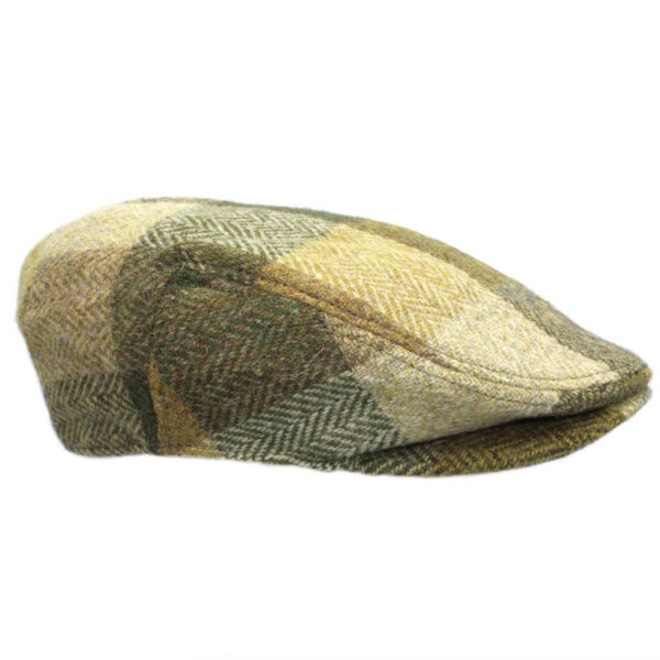 Harris tweed Ladies cap Spring Patchwork