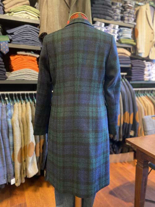 Harris Tweed Damesjas "Emilia" In Blackwatch