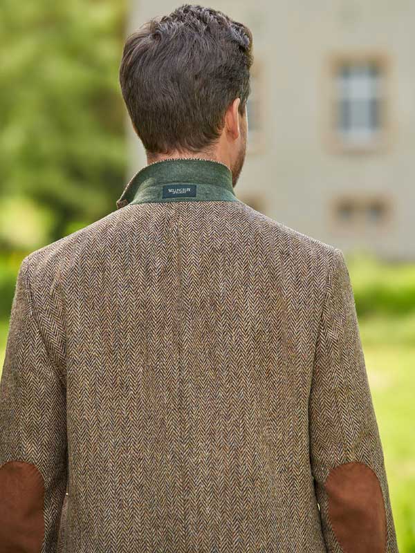 Harris Tweed Jacket "London" In Country Herringbone