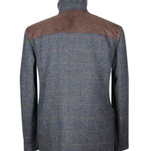 Harris Tweed Field Coat, Boyd Coat - Blue