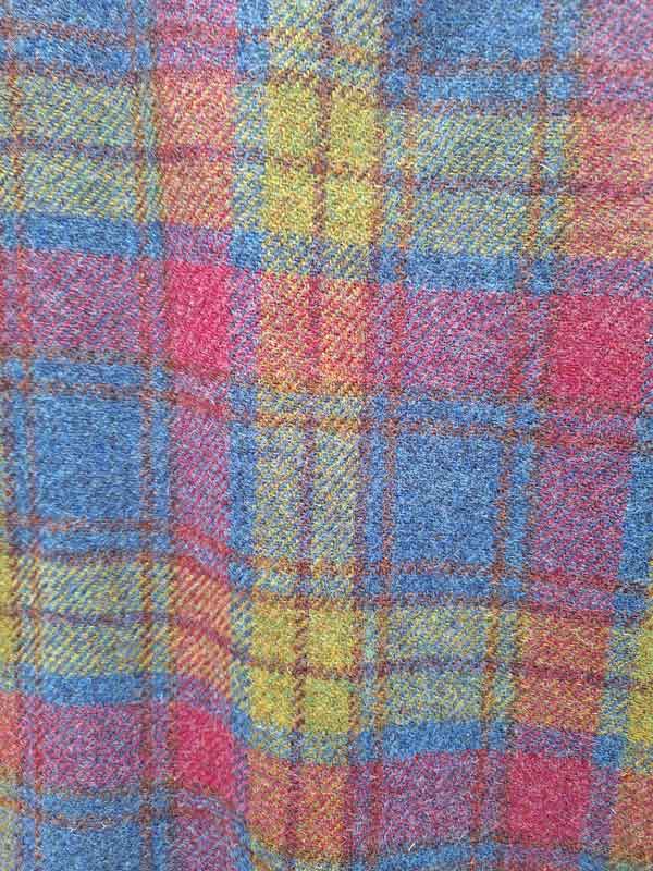 Harris Tweed Dames Rok "Pencil-Skirt" In Candy Check