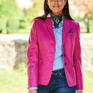 Harris Tweed Dames Jasje "Carola" in Rose
