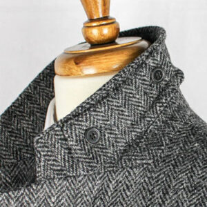 Harris Tweed Colbert, Callum Utility Jacket - Charcoal