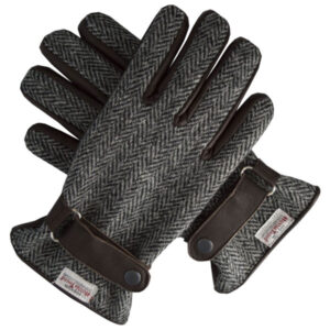 Harris Tweed Hallbrook Handschoenen Steel Grey