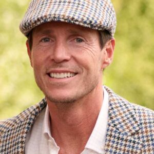 Harris Tweed Flat Cap "Henry" In Cream Cocktail