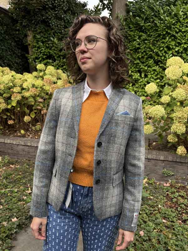 Harris Tweed Dames Blazer "LadiesClub" in Queen Check