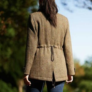 Harris Tweed Damesjas "Bailey" In Evergreen