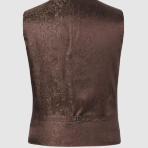 Harris Tweed Vestje, Angus Waistcoat - Brown