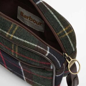 Barbour Allowhay Tartan Wash Bag