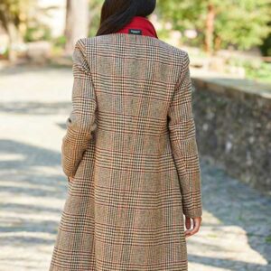 Harris Tweed Damesjas "Emilia" In Scottish Check