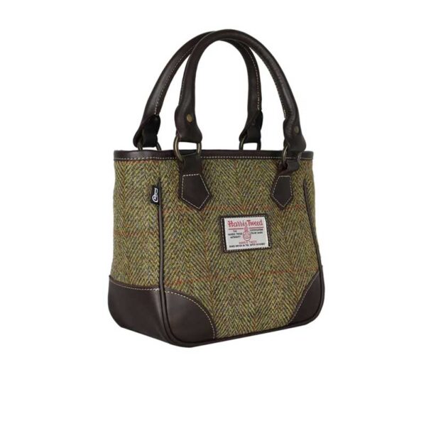 Harris Tweed York Handbag - Mustard