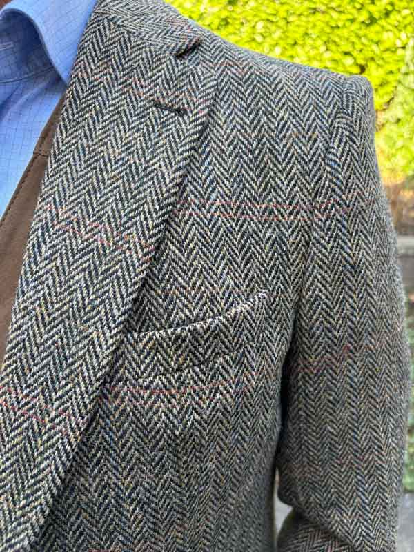 Harris Tweed Jacket "London" In King Of Tweed
