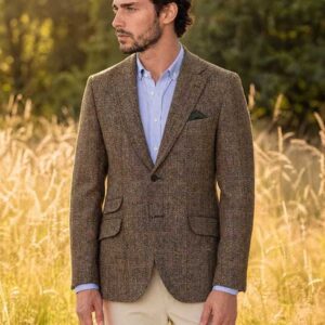 Harris Tweed Jacket "London" In King Of Tweed