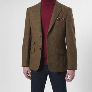 Harris Tweed Jacket "London" In Country Classic