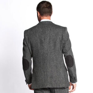 Harris Tweed Colbert, Patrick Jacket - Charcoal