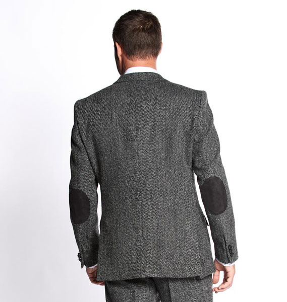 Harris Tweed Colbert, Patrick Jacket - Charcoal