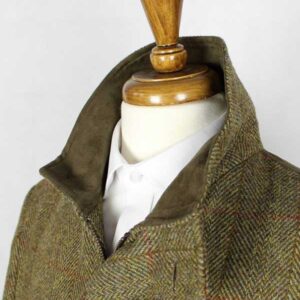 Harris Tweed Field Coat, Boyd Coat - Mustard