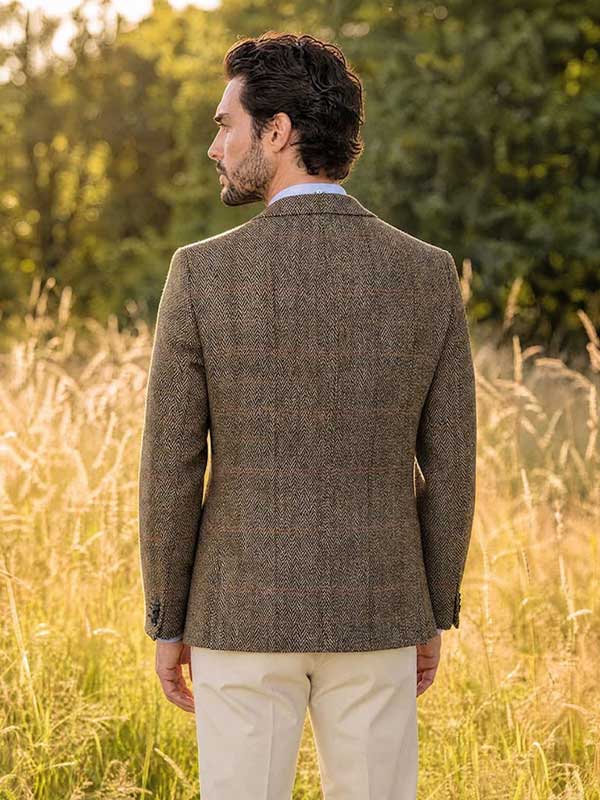 Harris Tweed Jacket "London" In King Of Tweed