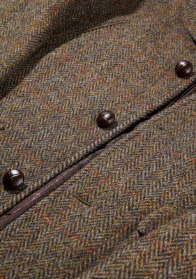 Harris Tweed Colbert, Callum Utility Jacket - Brown