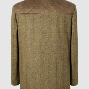 Harris Tweed Field Coat, Boyd Coat - Mustard