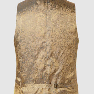 Harris Tweed Vestje, Iain Waistcoat - Mustard