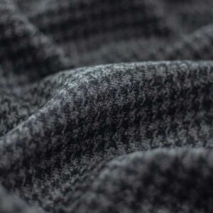 Harris Tweed Dames Vestje "Lea" In Black Houndstooth