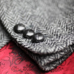 Harris Tweed Colbert, Callum Utility Jacket - Charcoal