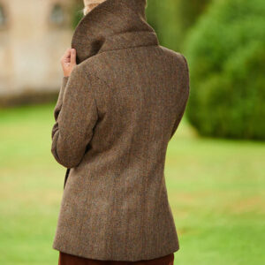 Harris Tweed Damesjas "Kathy" in Evergreen
