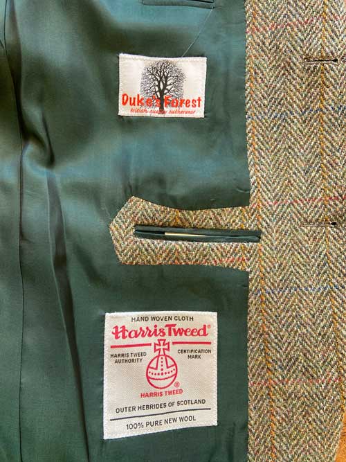 DF Harris Tweed Jacket 630
