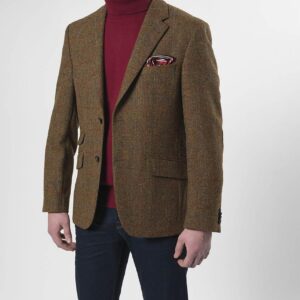 Harris Tweed Jacket "London" In Country Classic