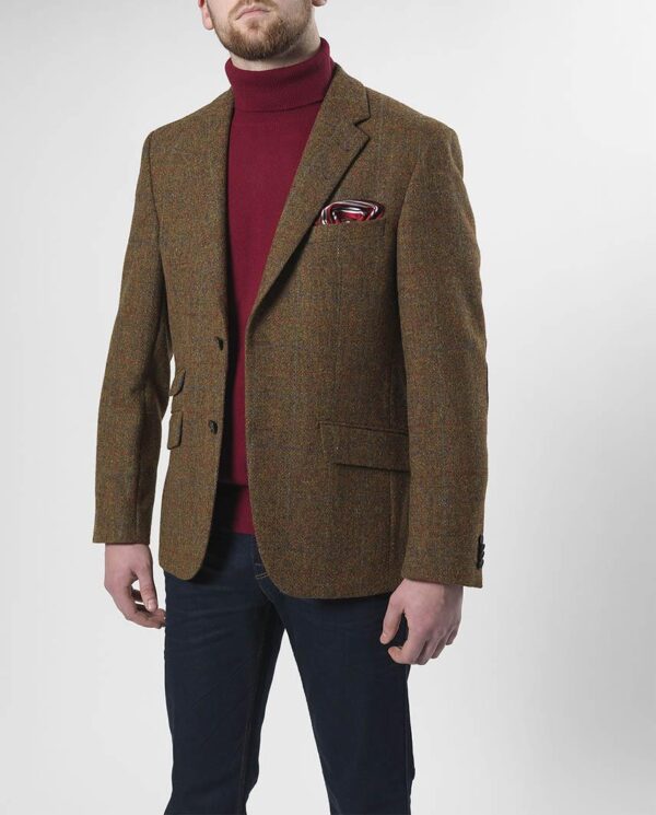 Harris Tweed Jacket "London" In Country Classic