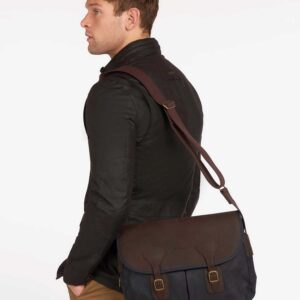 Barbour Wax Leather Tarras Bag