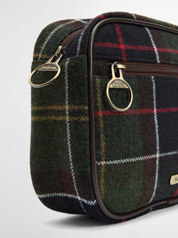 Barbour Allowhay Tartan Wash Bag