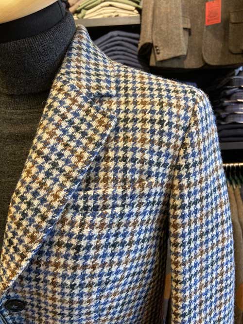 Harris Tweed Dames Jasje "Carola" In Cream Cocktail