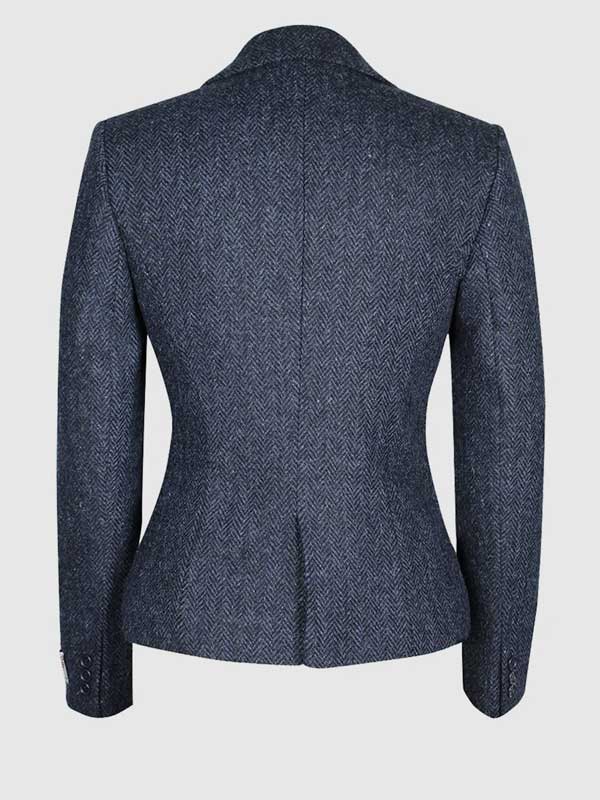 Harris Tweed Jacket Tammy - Navy