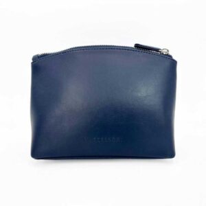 Harris Tweed Cosmetic Bag In Sky Blue