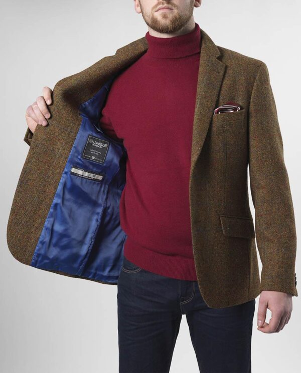 Harris Tweed Jacket "London" In Country Classic