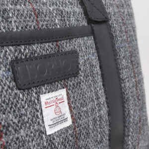 Grey Harris Tweed Holdall