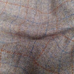 Harris Tweed Pantalon "Mr. Miller" In Walnut Check